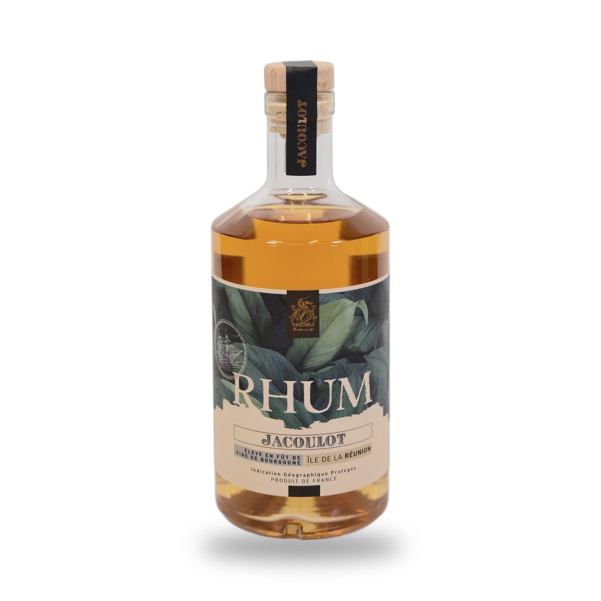 Jacoulot, Brauner Rum aus La Réunion Fine de Bourgogne Finish - 70cl