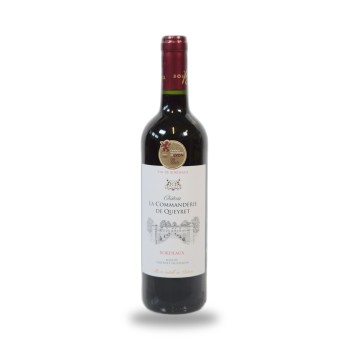 Château Commanderie de Queyret, Bordeaux rot 2021 - Goldmedaille