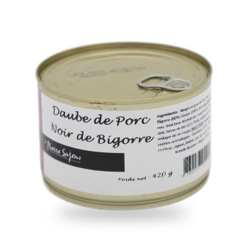 Pierre Sajous, Daube vom Schwarzen Bigorre-Schwein - 420g