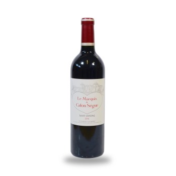 Le Marquis de Calon Ségur 2019, Saint Estèphe - Parker 90-92